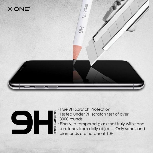 X-ONE karkaistu lasi näytönsuoja 3D Samsung Galaxy Note 20 ULTRA