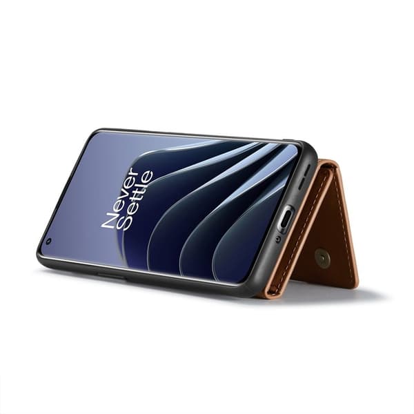DG.MING M2 Series Mobilskal till OnePlus 10 Pro 5G 2-i-1 Brun