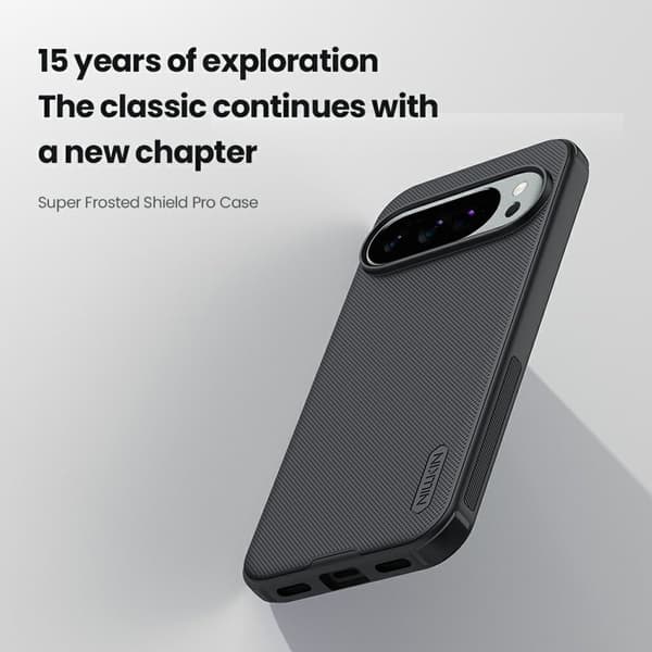 NILLKIN Frosted Shield Pro Mobilskal till Google Pixel 10 Pro Svart