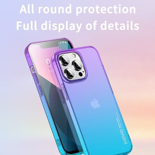 X-LEVEL Mobilskal till iPhone 15 Pro Max Colorful Series Gult
