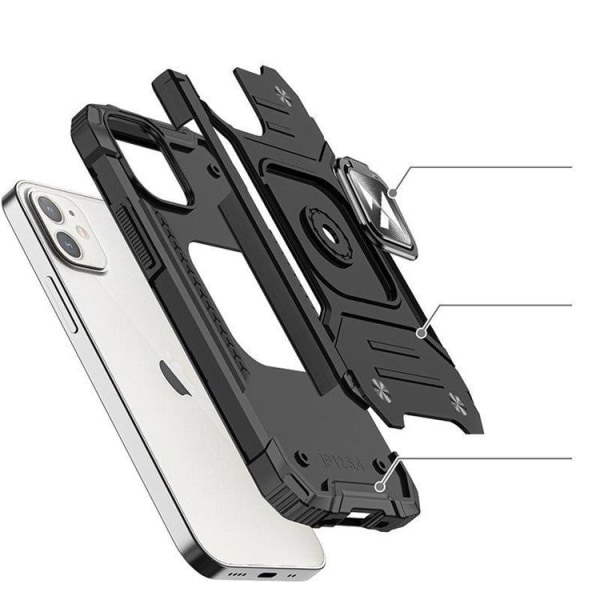 Wozinsky iPhone 14 Plus Cover Ring Armor - Sort