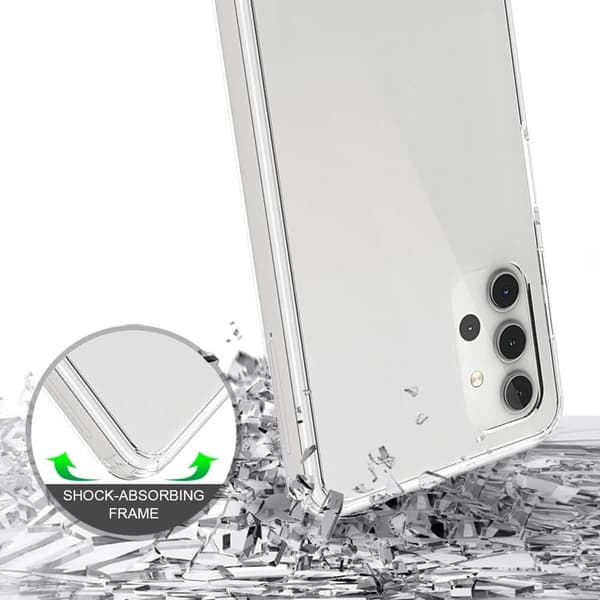 Akryl Taske til Samsung Galaxy A32 5G - Klar Transparent
