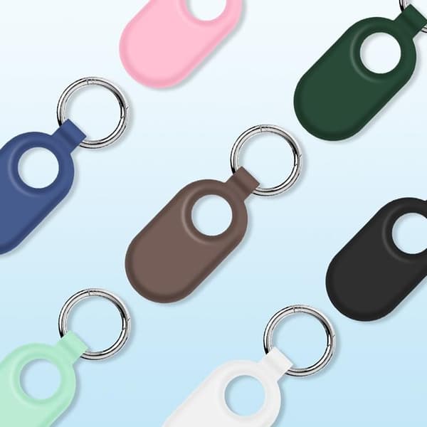 [2-Pack] Tech-Protect Galaxy Smart Tag 2 Skal Icom - Musta Black