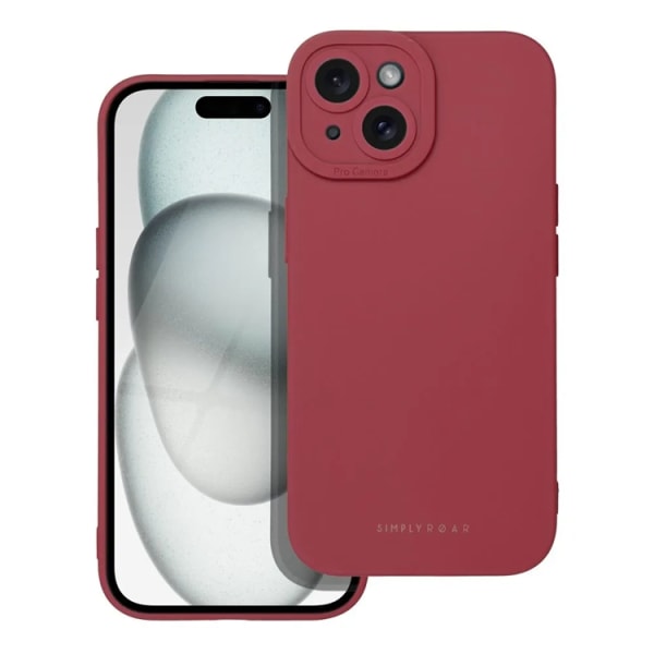 Roar iPhone 15 Plus Mobilskal Luna - Rød