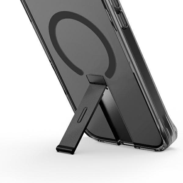 UNIQ Telefontaske til iPhone 16 Pro Eleva Vertica Stand - Sort Svart