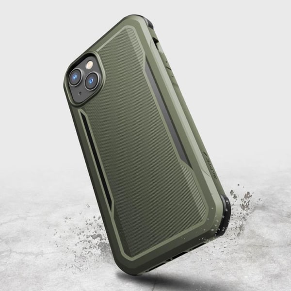 Raptic iPhone 14 -kotelo Magsafe Fort Armored - vihreä