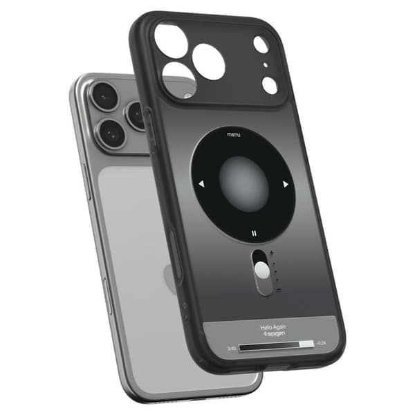 Spigen Mobilskal För iPhone 18 Pro/17 Pro Magsafe Ultra Hybrid Classic - Svart