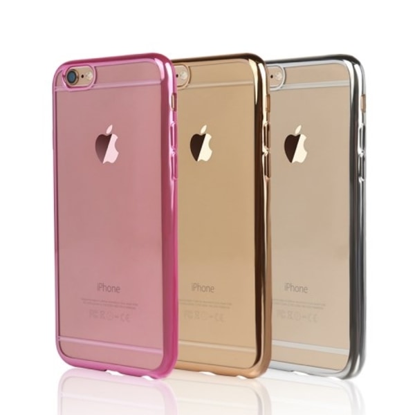 USAMS Kim Series Flexi Skal till Apple iPhone 6(S) Plus - Rose Gold