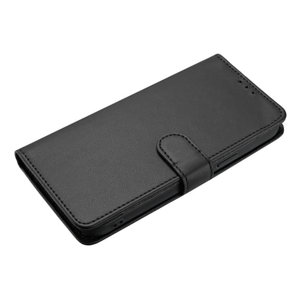 Samsung Galaxy S26 Edge Plånboksfodral Konstläder Ställ - Svart