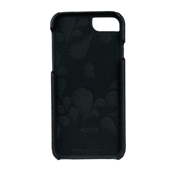 Onsala Collection mobilcover til iPhone 6/7/8/SE 2020 - Læder Sort Black