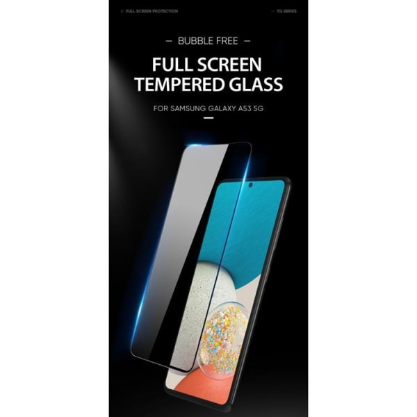 Dux Ducis 9D Fuldlim hærdet glas skærmbeskytter Galaxy A53 5G