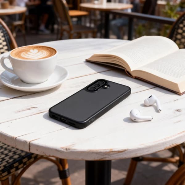 Tech-Protect Mobilskal för Galaxy A36/A37/A56/A27 5G Magmat - Svart