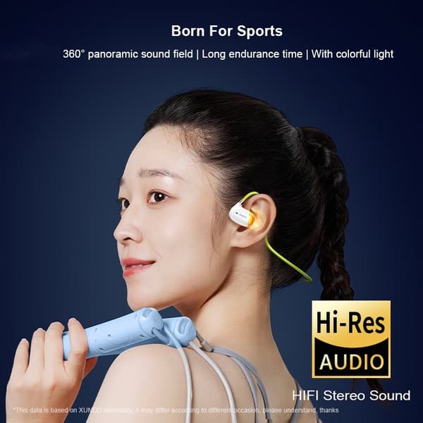 XUNDD X22 Trådlösa Sporthörlurar Bluetooth Svart