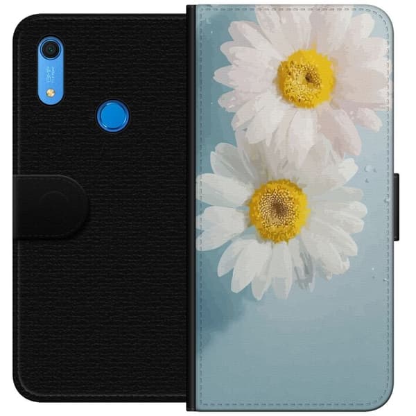 Pungcover til Huawei Y6s (2019) med Sommerblomster