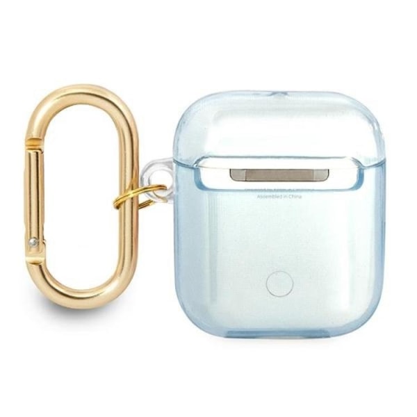 Guess AirPods Skal Strap Collection - Blå
