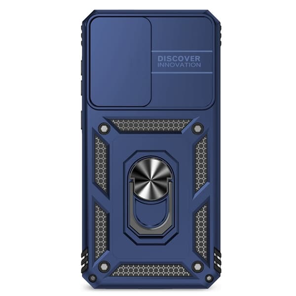 Mobilskal till Galaxy A36/A56 Kickstand PC + TPU - Blå Blå