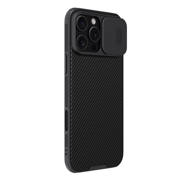 Nillkin telefontaske til iPhone 16 Pro Magsafe magnetisk CamShield Pro Black