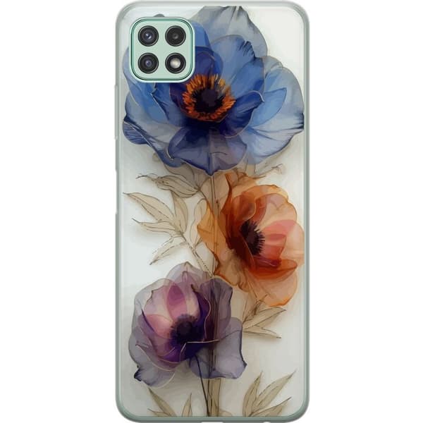 Mobilskal till Samsung Galaxy A22 5G med Silkesblommor