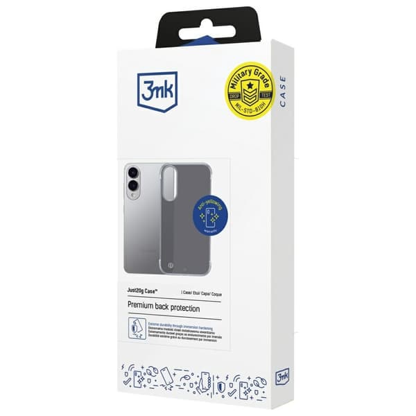 3MK Telefontaske til Galaxy S25 Edge MagSafe Just20g Matt - Sort