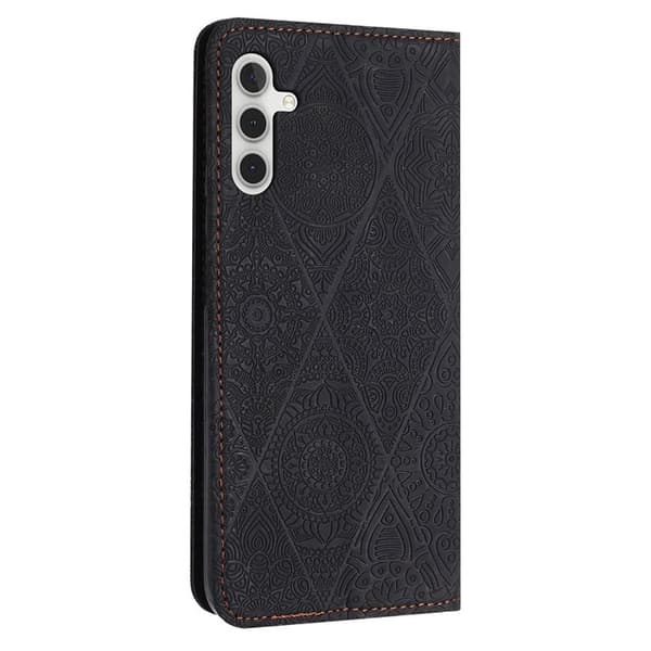 Plånboksfodral för Samsung Galaxy S26 Plus Konstläder Ställ - Svart