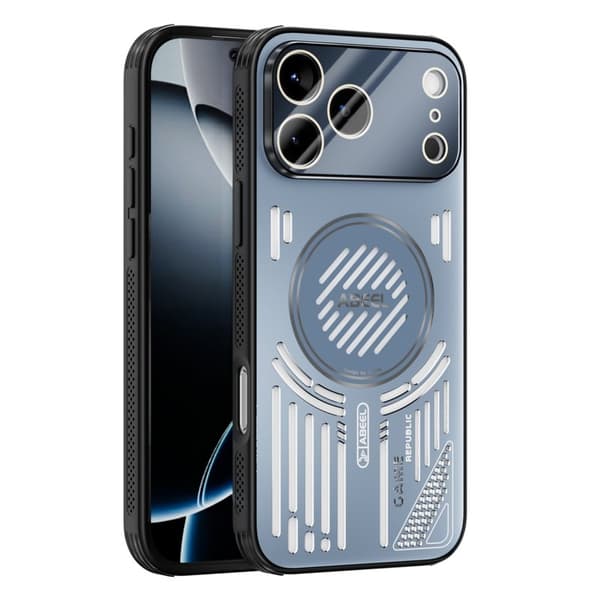 ABEEL Mobilskal till iPhone 17 Pro Aluminium + PC + TPU - Blå