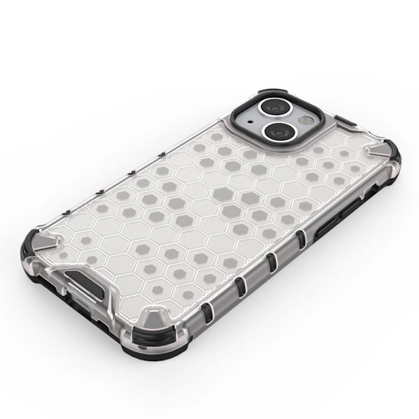 iPhone 13 mini Mobilskal Honeycomb Armor - Grön