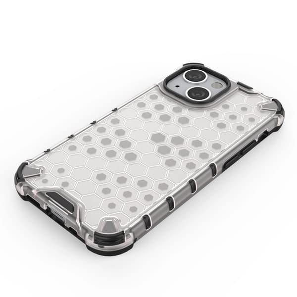 Telefontaske til iPhone 13 mini Honeycomb Armor - Grøn Grön