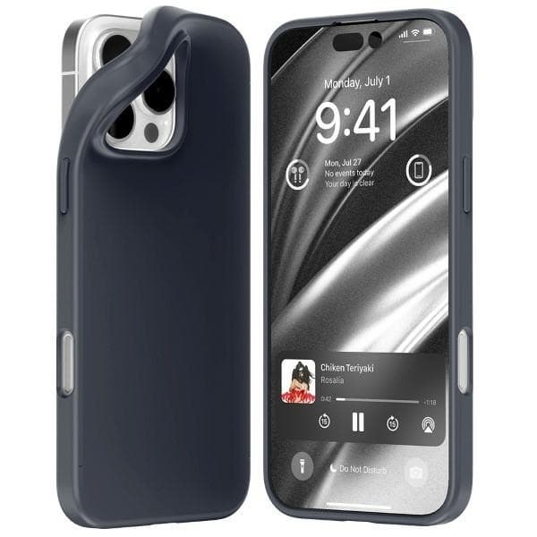 Mercury Telefontaske til iPhone 16 Pro Max Soft - Midnatblå Blå