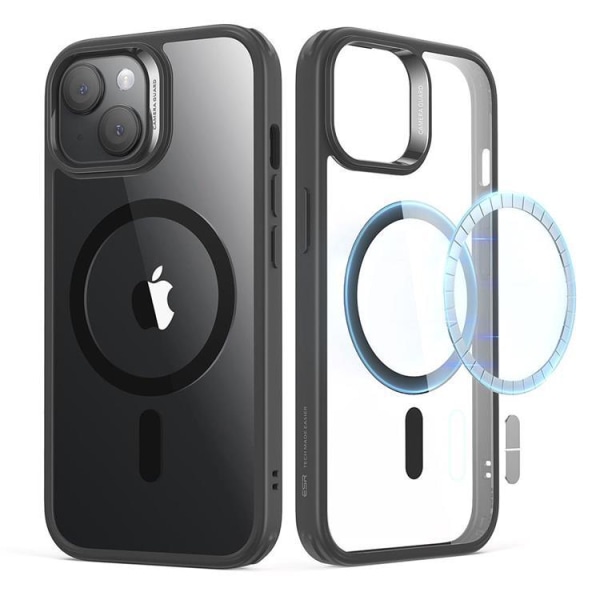 ESR iPhone 15 Plus matkapuhelinkotelo Magsafe CH Halolock - musta