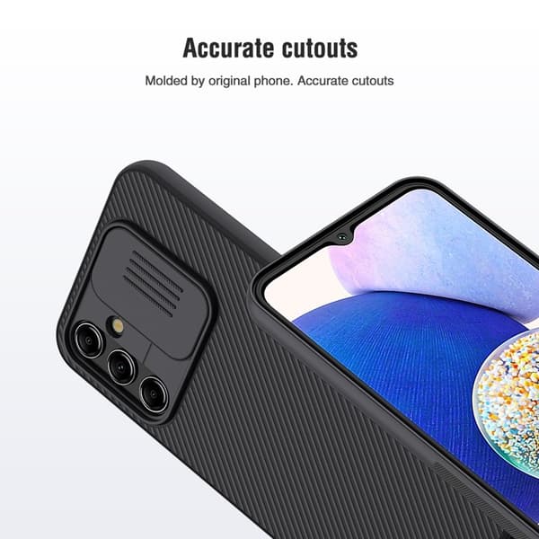 NILLKIN CamShield Mobilskal för Samsung Galaxy A14 5G - Blå