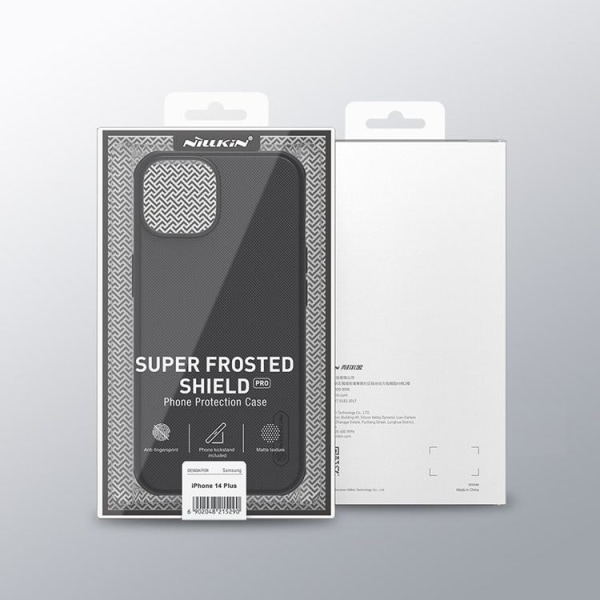 Nillkin iPhone 14 Plus -kuori Super Frosted Shield Pro - Sininen