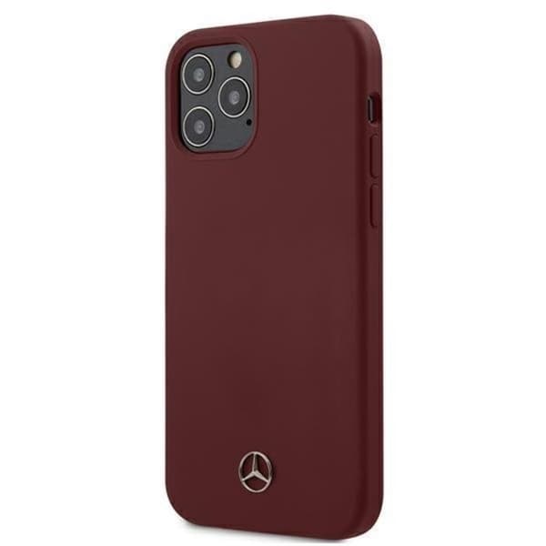 Mercedes iPhone 12/12 Pro Skal Silicone - Punainen Röd