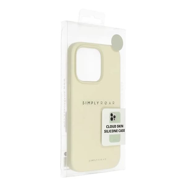 iPhone 15 Pro -puhelimen kuori Roar Cloud Skin - vaaleankeltainen Gul