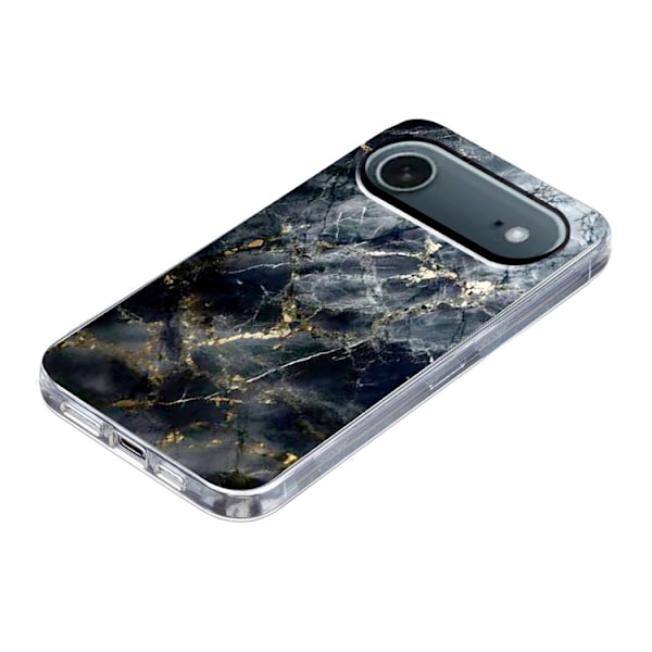 Mobilskal till iPhone Air Marble Pattern Printing Soft - Svart Svart