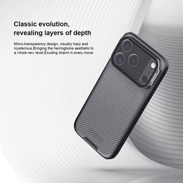 NILLKIN CamShield Prop Series Mobilskal till iPhone 17 Pro Klar TPU PC