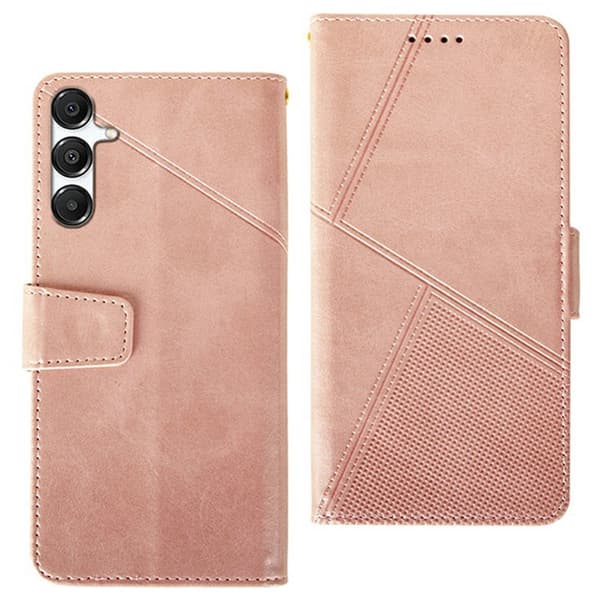 IDEWEI Plånboksfodral för Samsung Galaxy S26 Plus Konstläder Ställ - Rosa