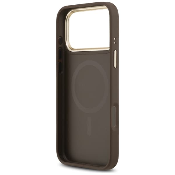 Guess Mobilskal till iPhone 17 Pro Max Magsafe Stripe - Brun Brun