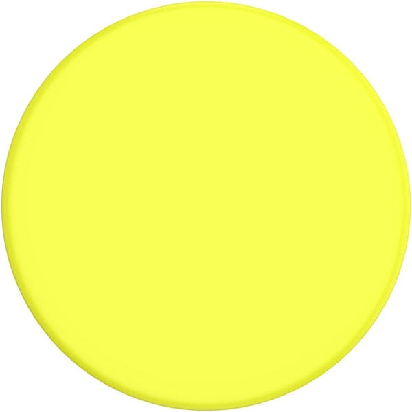 POPSOCKETS Neon Jolt Yellow Avtagbart Grip med Ställfunktion