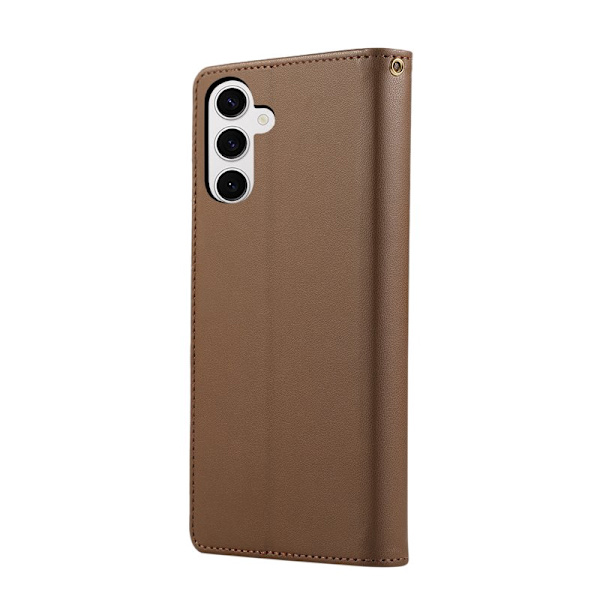 Plånboksfodral för Samsung Galaxy S26 Plus RFID Blocking - Brun