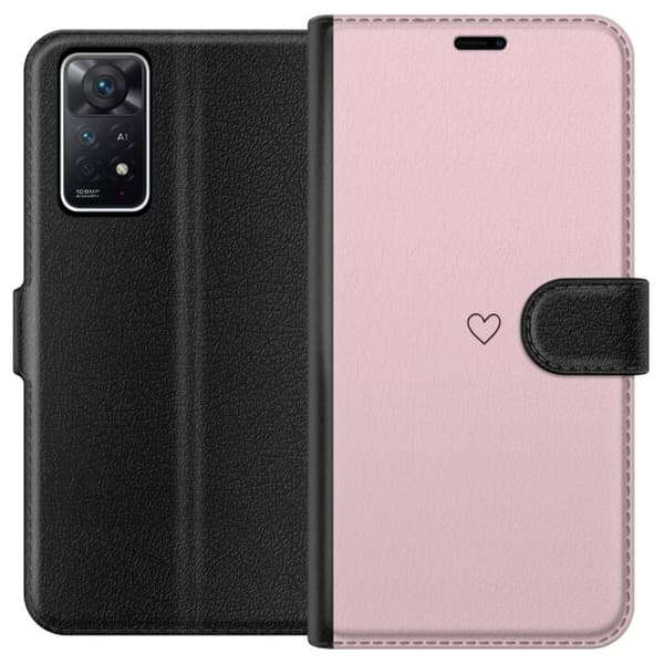 Plånboksfodral till Xiaomi Redmi Note 11 Pro 5G med Litet Hjärta