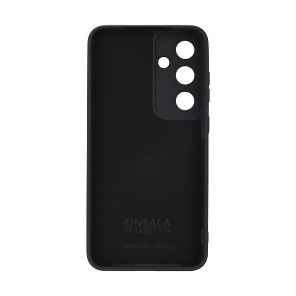 Onsala telefonetui til Galaxy S25 Plus Silikone Feeling Genanvendt - Sort Black