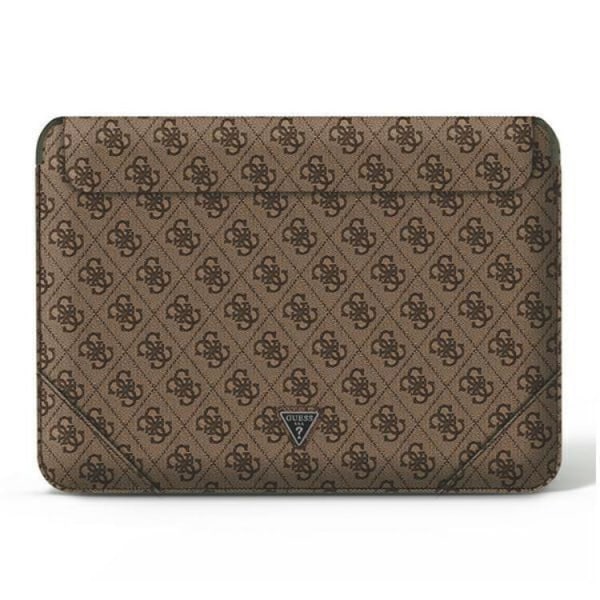 Guess Computer Case 16" 4G Uptown Triangle -logo - ruskea