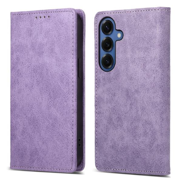 Plånboksfodral för Samsung Galaxy S26 RFID Blocking Konstläder - Lila