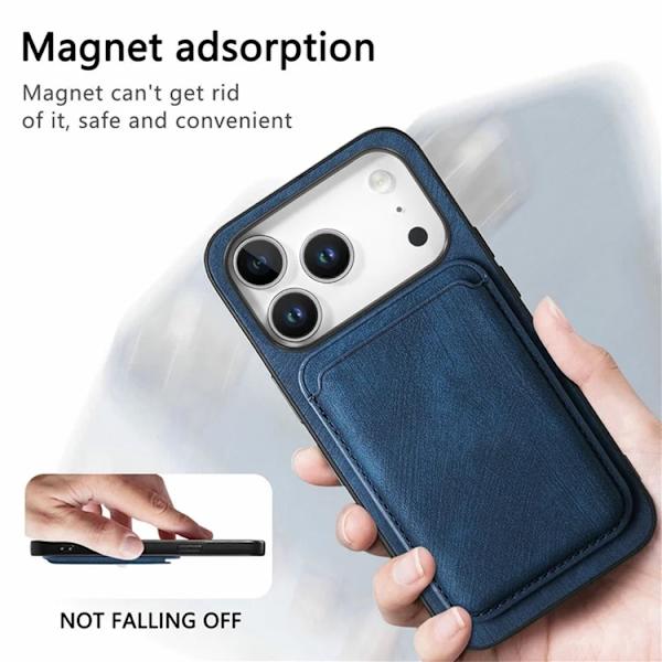 Mobilskal till iPhone 17 Pro Max Retro Detachable - Blå Blå