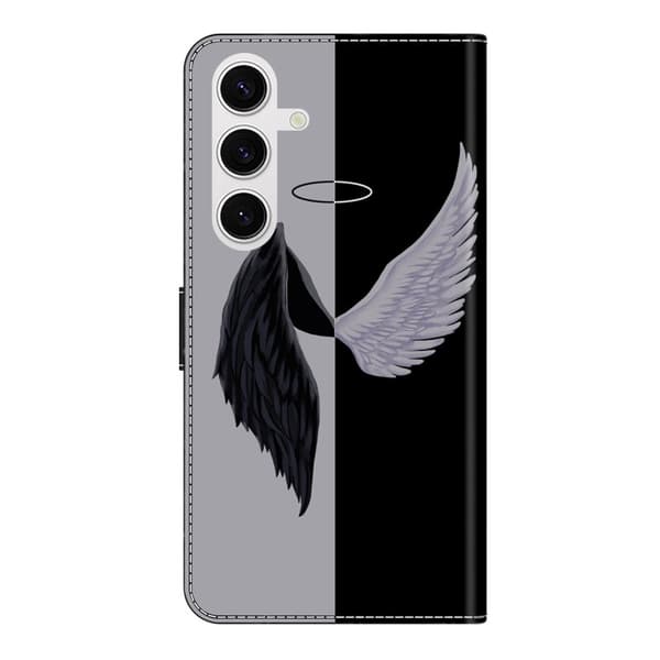 Plånboksfodral för Samsung Galaxy S26 Plus Magnetiskt Konstläder - Svart