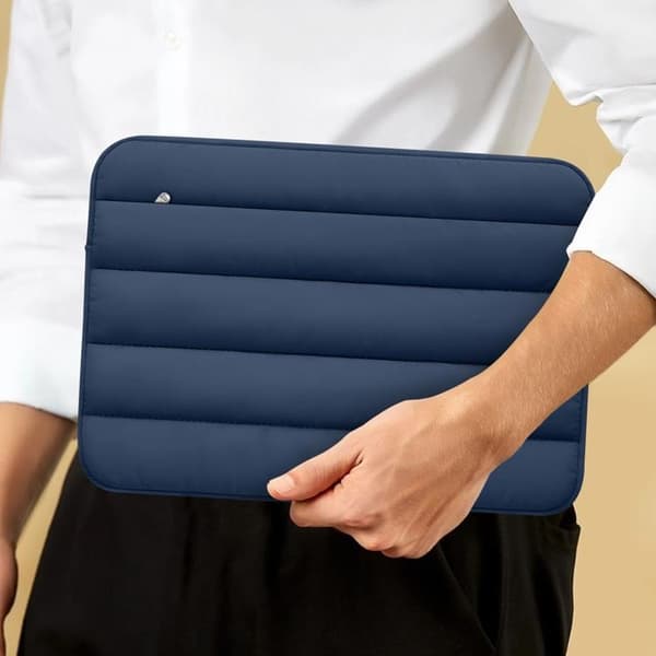 Tech-Protect Computertaske 15"-16" Fluffy - Navy Blå