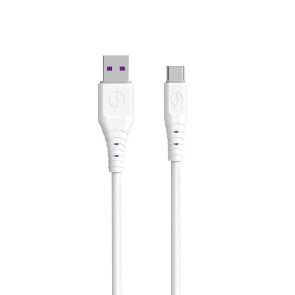 Dudao USB-C-kaapeli 1 m - valkoinen