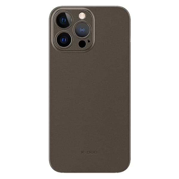 KZDOO Mobilskal till iPhone 15 Pro Frosted Air Skin - Grå Grå