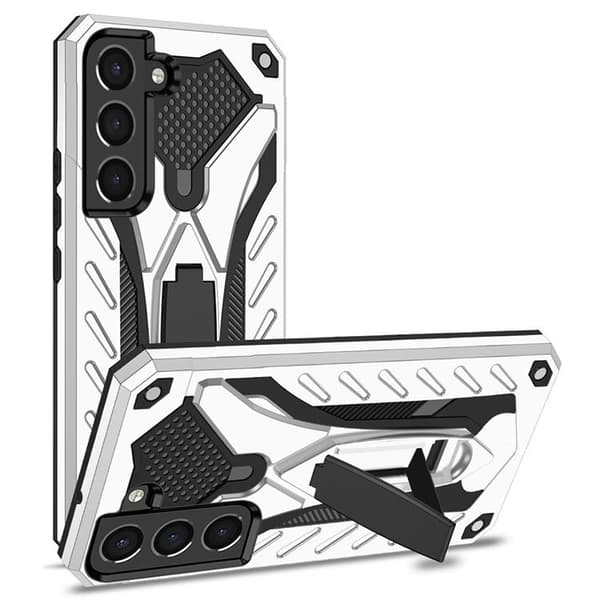 Phantom Knight Skal Galaxy S22 Plus - Silver Silver