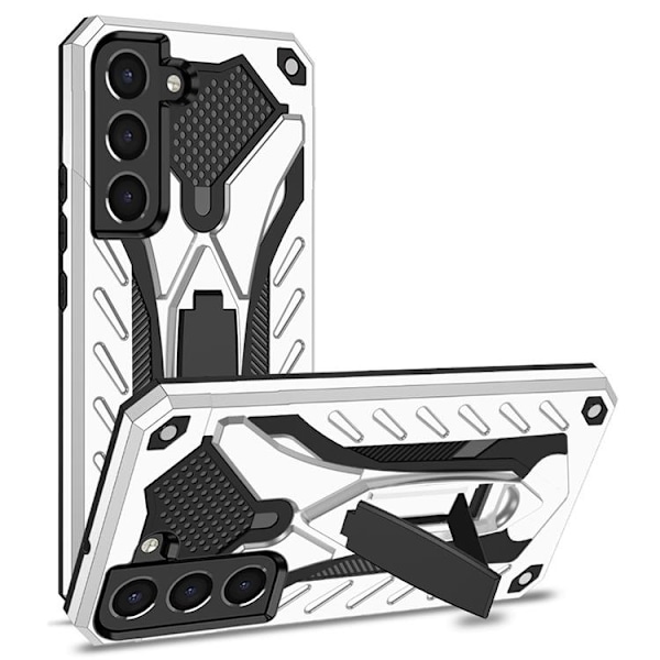 Phantom Knight Skal Galaxy S22 Plus - Silver SilverPassar
